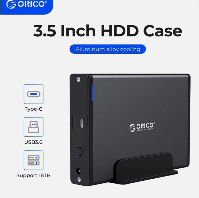 Reviu Orico 7688U3 / 7688C3 Enclosure Solusi Mantap Tukar Hard Disk Desktop Jadi External Storage!